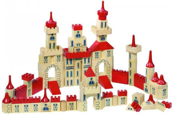 Toys Pure Bouwdoos Kasteel 150 delig