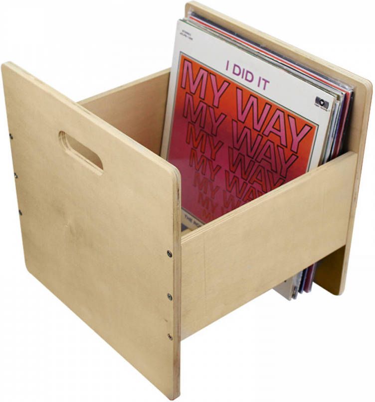 VDD Platen Vinyl Lp Opbergkist Opbergen Vinyl Lp Platen In Krat 50 Tot 70 Stuks