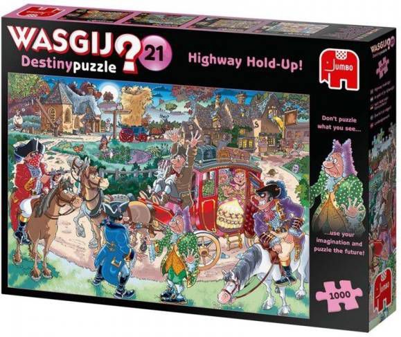 Jumbo Puzzel Wasgij Destiny 21 Je geld of je rijbewijs(1000 )