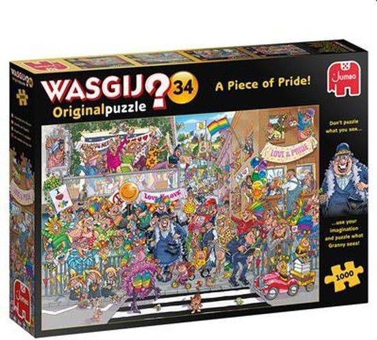 Jumbo Puzzel Wasgij 34 A Piece Of Pride 1000 Stukjes