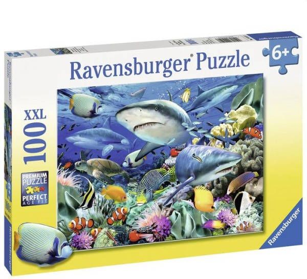 Ravensburger Puzzel Xxl Haaienrif 100 Stukjes