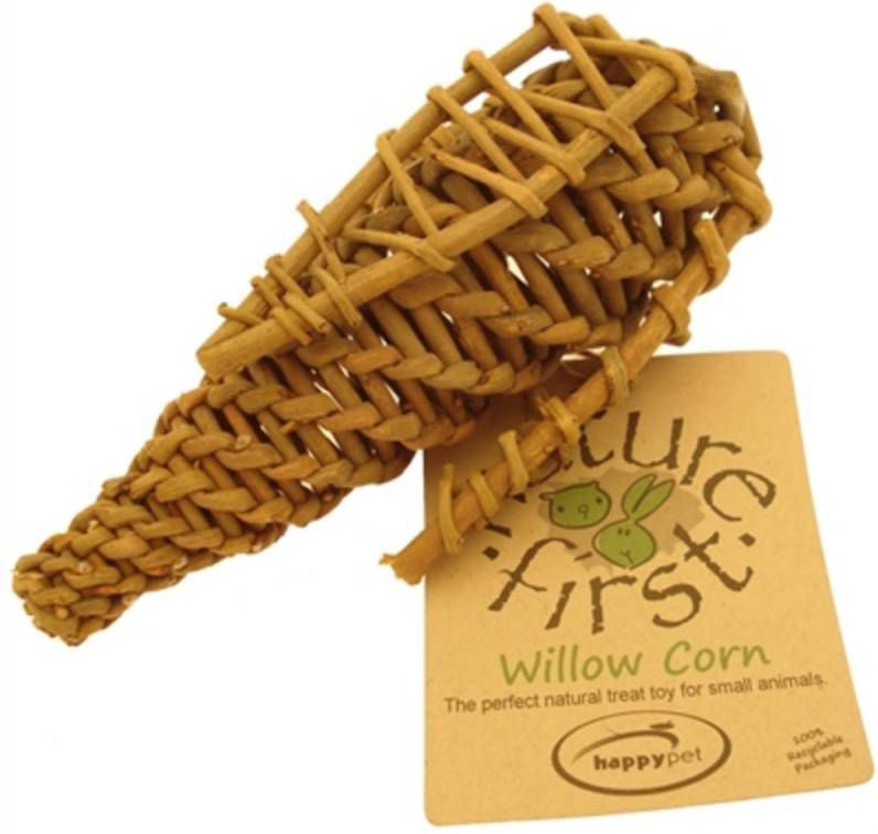 Happy Pet Knaagspeeltje Mais Willow Speelgoed per stuk