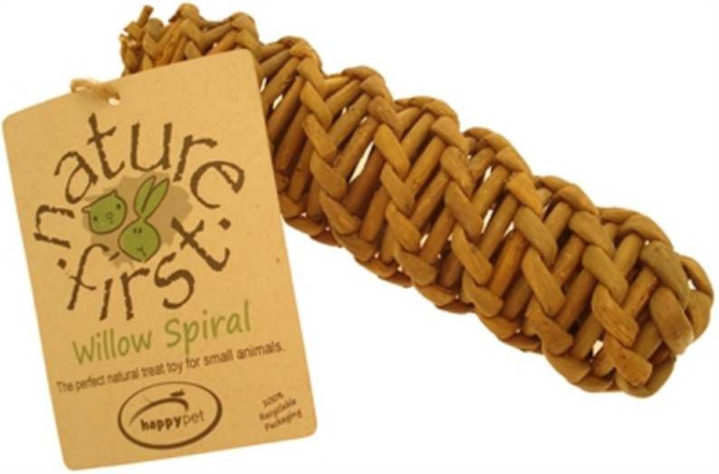 Happy Pet Knaagspeeltje Spiraal Willow Speelgoed per stuk
