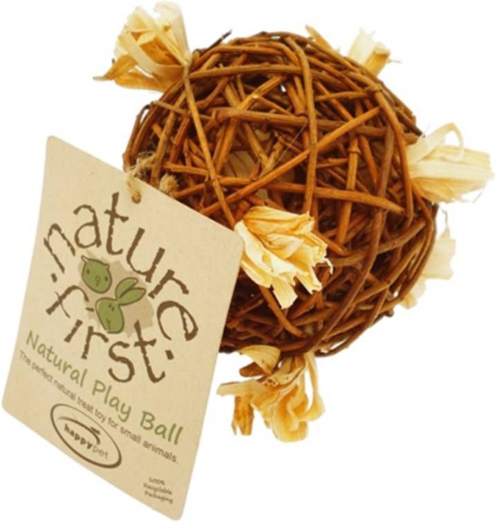 Happy Pet Knaagspeeltje Speelbal Willow Speelgoed per stuk