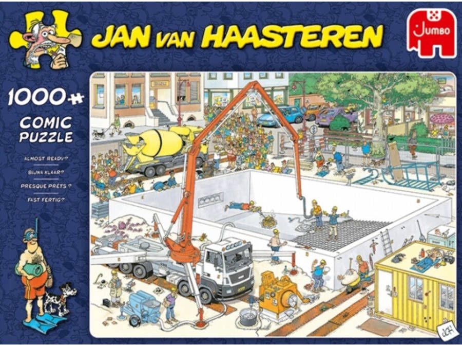 Jan van Haasteren Bijna klaar? legpuzzel 1000 stukjes