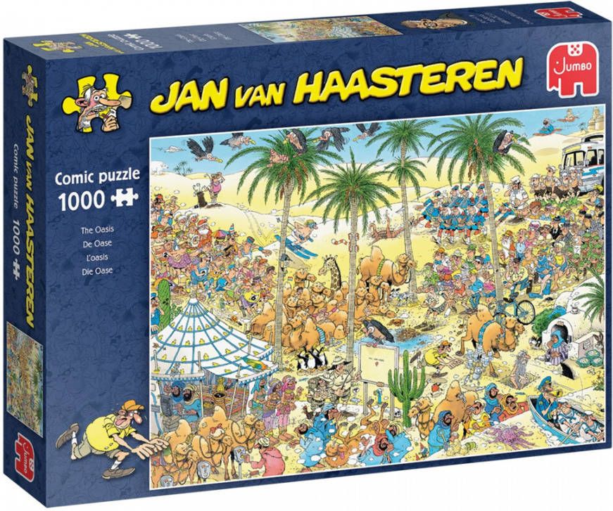 Jumbo Jan Van Haasteren Puzzel De Oase 1000 Stukjes Vanaf 12 Jaar