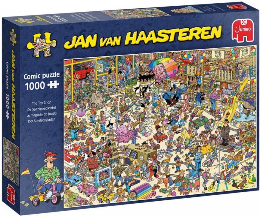 Jumbo Jan Van Haasteren Puzzel De Speelgoedwinkel 1000 Stukjes