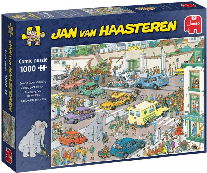 Jan Van Haasteren Puzzel Jumbo Gaat Winkelen 1000 stukjes