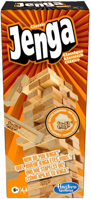 Hasbro Gaming Jenga classic denkspel