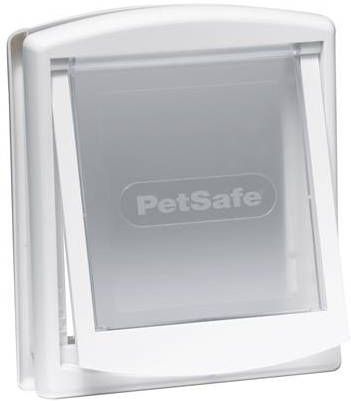 PetSafe Huisdierenluik in 2 richtingen 740 Medium 26, 7 x 22, 8 cm Wit 5020