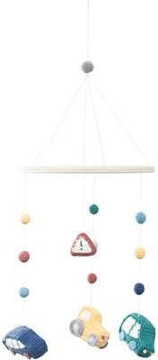 Sebra Gehaakte babymobiel little driver