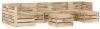 VIDAXL 8 delige Loungeset groen ge&#xEF, mpregneerd grenenhout online kopen