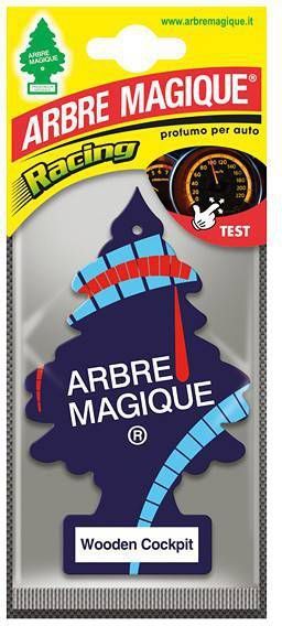 Arbre Magique Luchtverfrisser Wooden Cockpit 12 Cm Blauw