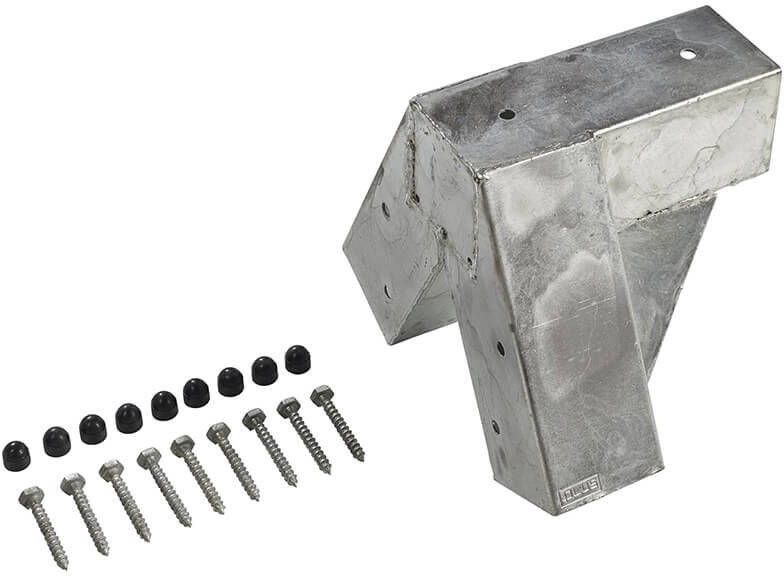 Plus Danmark Schommel toebehoren | Cubic schommelframe bevestigingshoek verzinkt