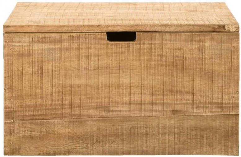 Leen Bakker Opbergkist Ronald naturel 45x80x45 cm
