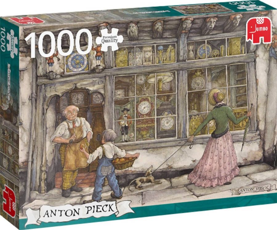 Jumbo PC Anton Pieck The Clock Shop legpuzzel 1000 stukjes