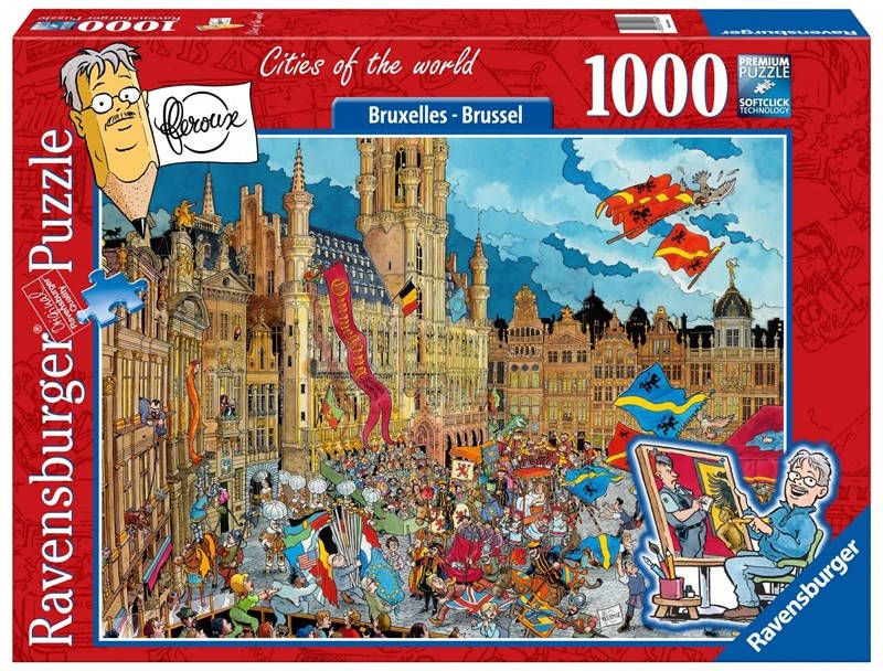 Ravensburger Puzzel Fleroux Brussel 1000 Stukjes