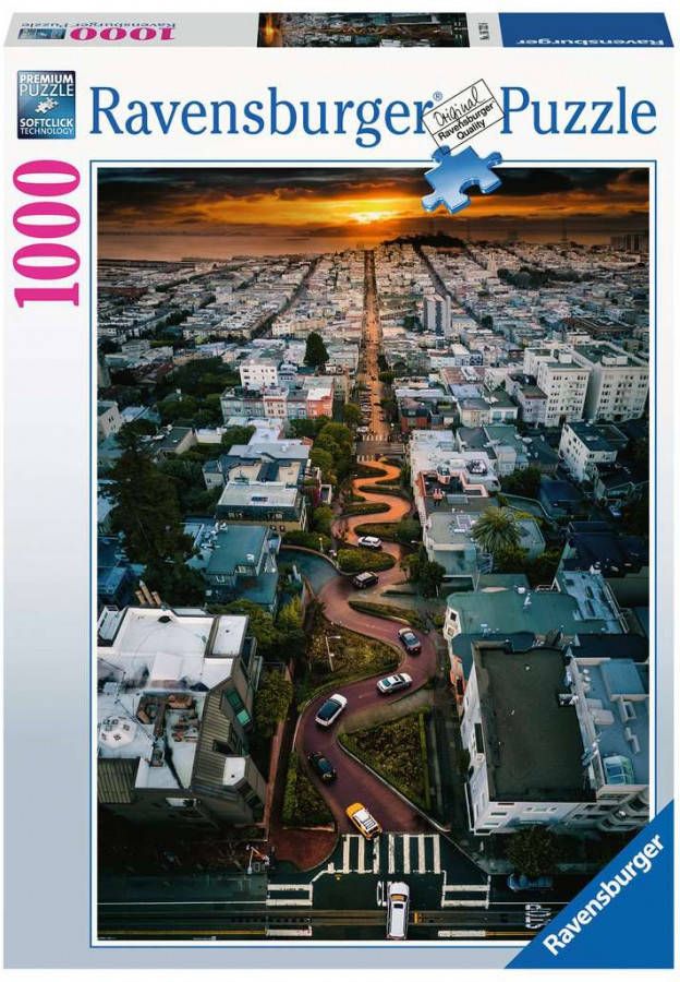 Ravensburger Puzzel Lombard Street, San Francisco 1000 Stukjes