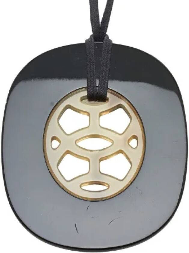 Hermès Vintage Pre owned Necklace , Zwart, Dames