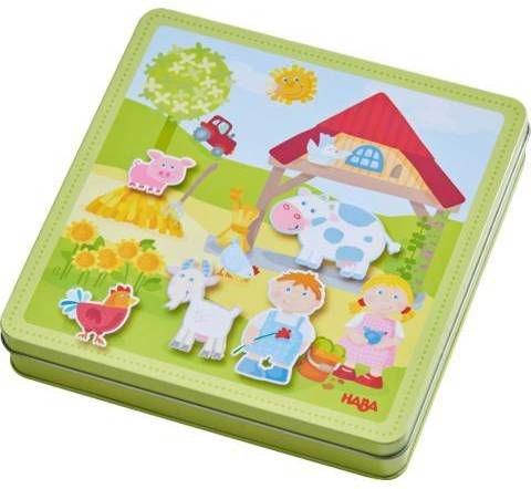 Haba Spel Magneetspel box, Peters en Paulines boerderij