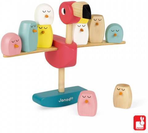 janod Speelgoed Evenwichtsspel flamingo