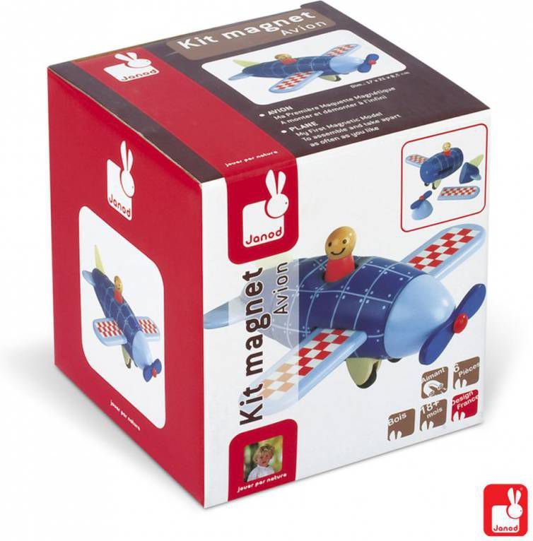 Janod ®, Magnetisch bouwpakket vliegtuig
