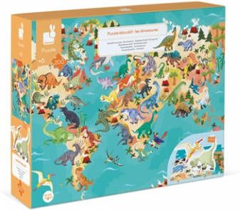 janod Speelgoed Puzzel dinos