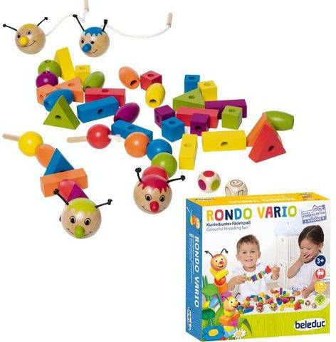 Beleduc Rijgspeelgoed Rondo Vario meerkleurig 22481