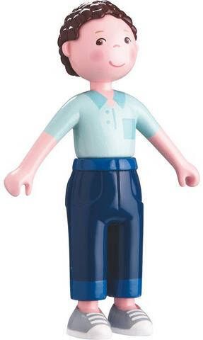 Fan Toys Little Friends Poppenhuispop Papa Michael Meisjes 12 Cm Blauw