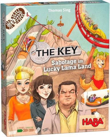 Haba Spel The Key sabotage in Lucky Lama Land Made in Germany