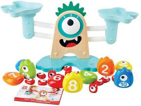 Hape Spel Monster weegschaal