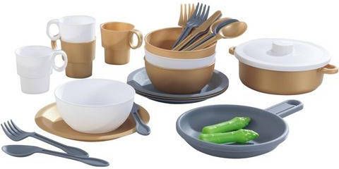 KidKraft ® Kinder keukenset Keuken speelset, Modern Metallics
