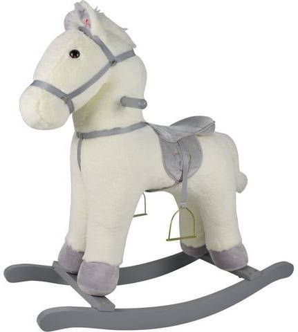 Knorrtoys ® Hobbelpaard Edda met geluid en stijgbeugels