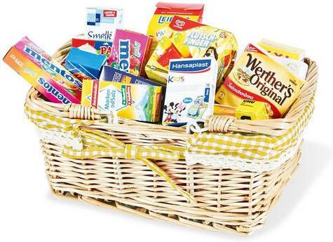 Pinolino ® Boodschappenassortiment Boodschappenmand gevuld
