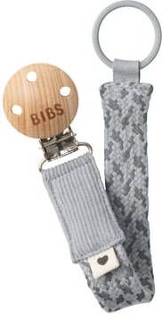 Bibs Fopspeenkoord Cloud/Iron 0+ Maanden