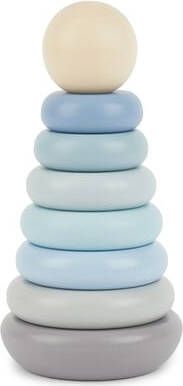 Bieco Stapelende toren blauwgrijs