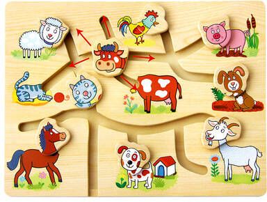 Bino Motoriekspel Boerderij