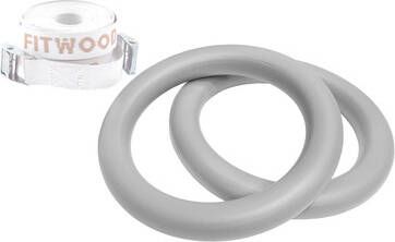 FITWOOD ULPU MINI turnringen, grijs witte banden