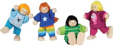 Goki Buigende Poppen Kinderen Clique