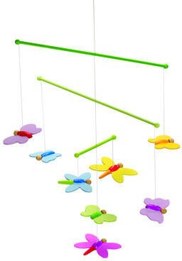 Goki Mobiel Vlinders 33 X 42 Cm