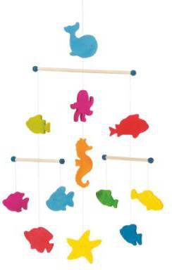 Goki Mobiel Zeedieren 47, 5 X 36 Cm