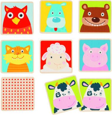 Goki Memo spel grappige dieren