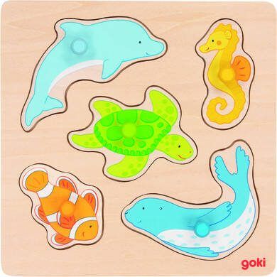 Goki Puzzel in de zee