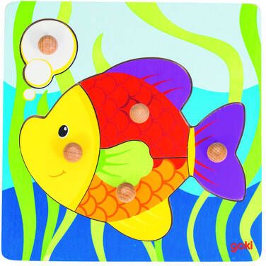 Goki Vis Knopjespuzzel 5 delig