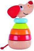 Hape Pepe regenboog stapeltoren E0448