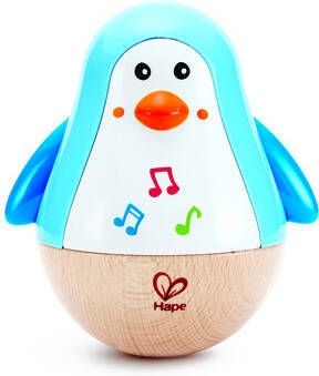 Hape Tuimelaar Pinguïn 12, 5 Cm Blauw