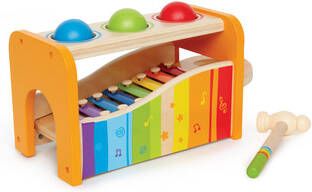 Hape Speelgoed muziekinstrument Xylofoon Spel voor xylofoon en hamer