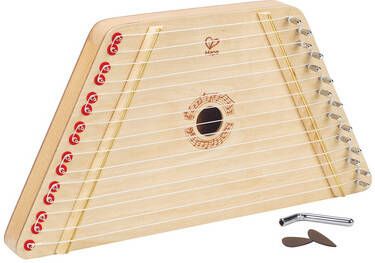 Hape Speelgoed muziekinstrument Zingende harp(set, 4 delig )