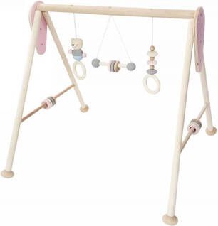 Hess Babygym natuur roze