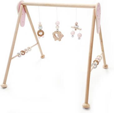 Hess Babyspeelgoedschaapjes, nature roze